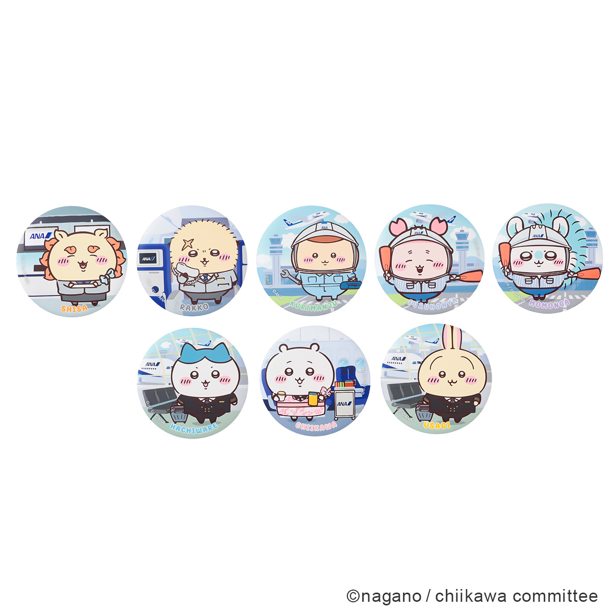 「ちいかわ×ANA」コラボ第1弾10月23日発売の画像