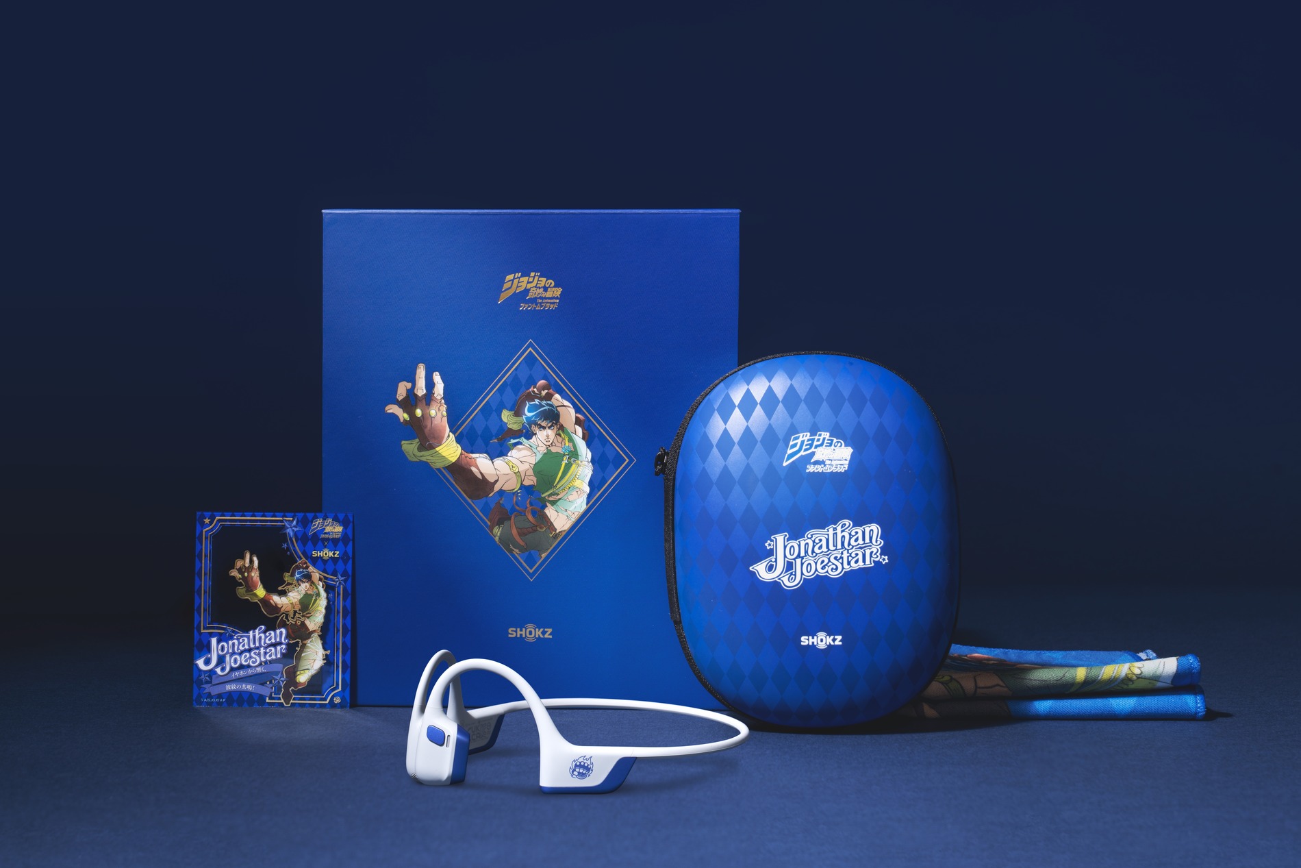 Shokz、『ジョジョ』コラボイヤホン2種を発売の画像