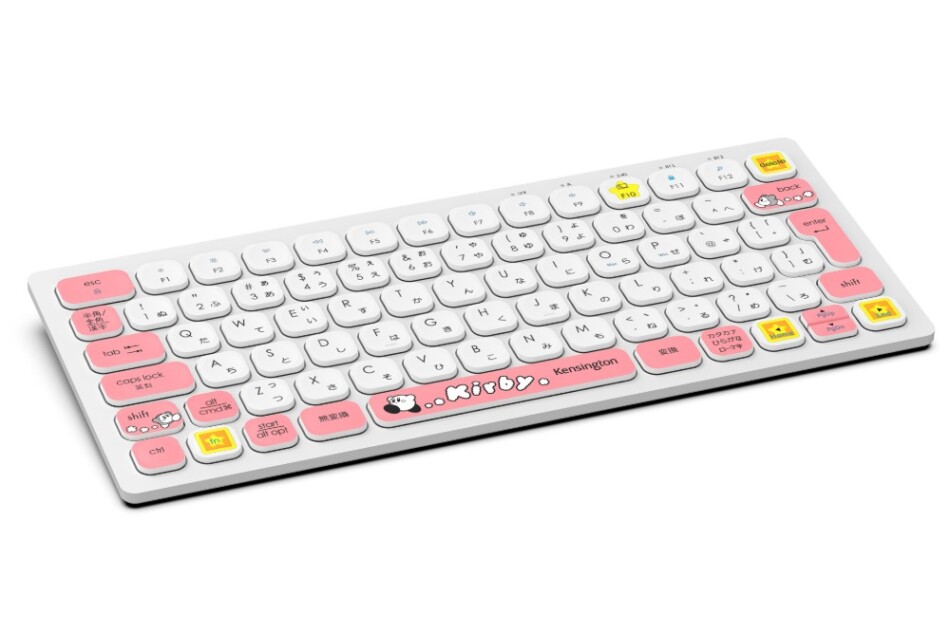 星のカービィ ワイヤレスコンパクトキーボード ダッシュ