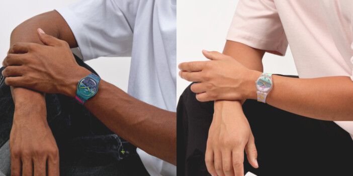 Swatchに浮世絵スタイルで描かれる東京と日本　つちもちしんじ氏と組んだアートウォッチ2モデル登場