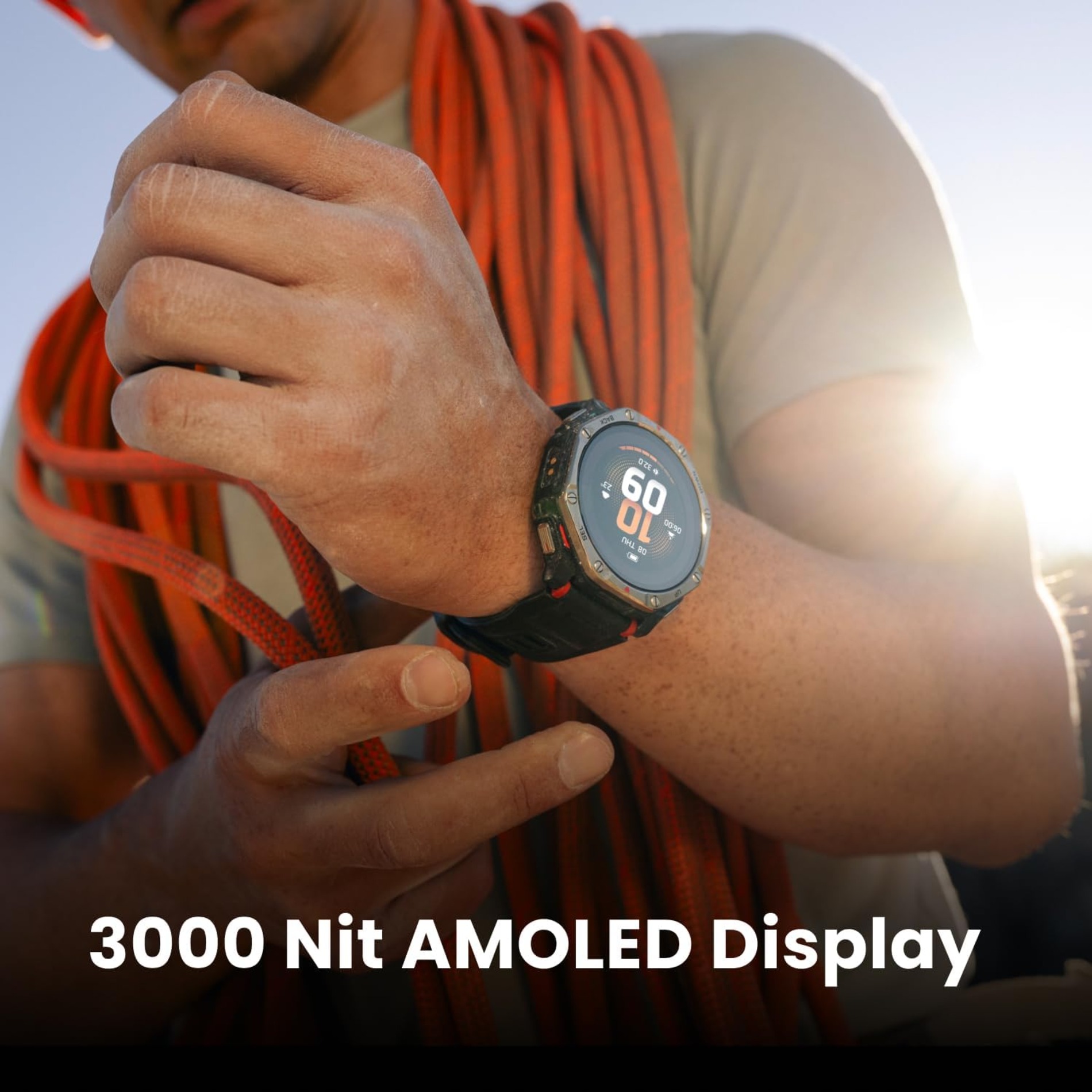 Amazfit『T-Rex Dual Solar』の画像