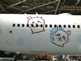 ANA『ちいかわジェット』運航開始の画像