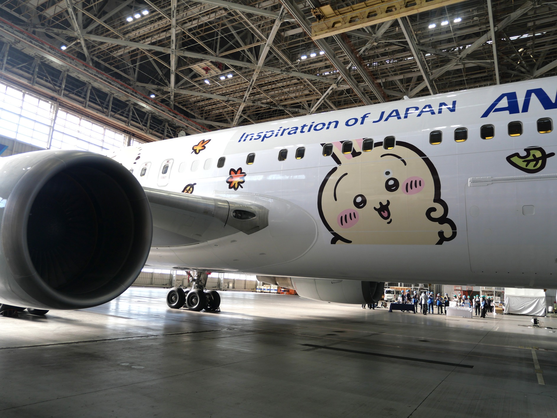 ANA『ちいかわジェット』運航開始の画像