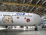 ANA『ちいかわジェット』運航開始の画像