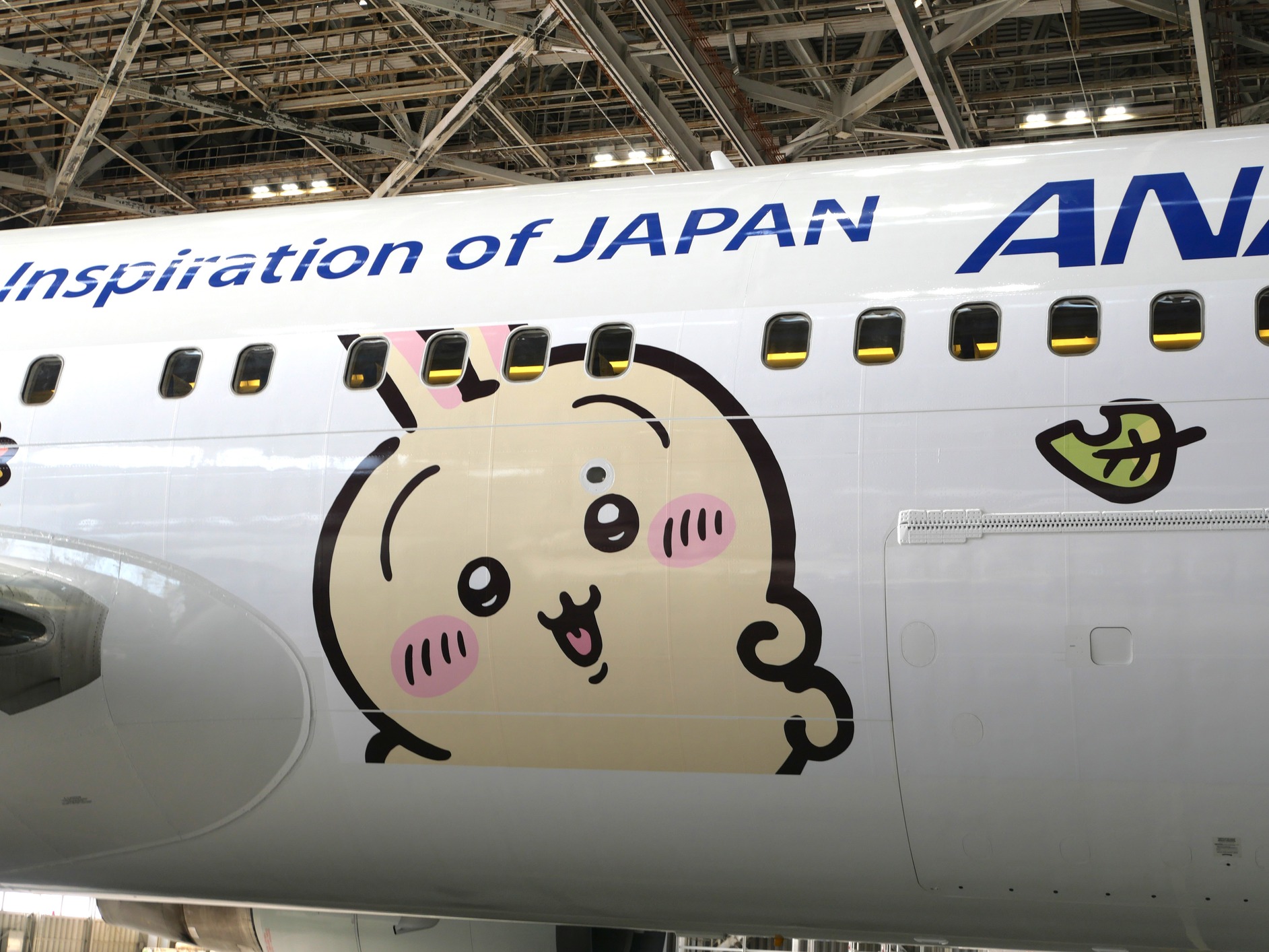 ANA『ちいかわジェット』運航開始の画像