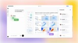 ChatGPT Slidesでスライドを編集し、チームのコメントを確認する画面