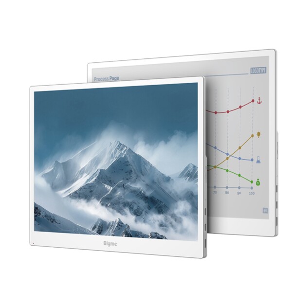 Bigmeのカラー電子ペーパーモニター登場