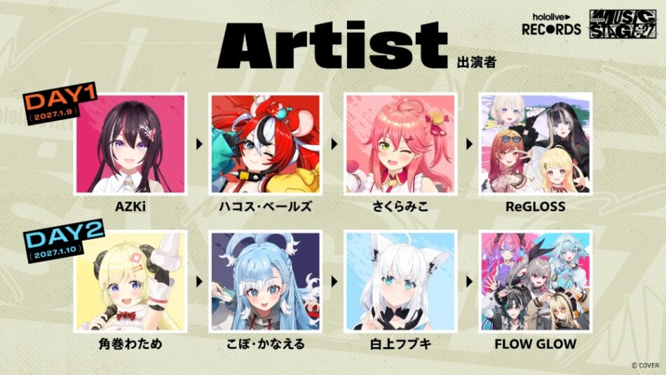 参加アーティスト