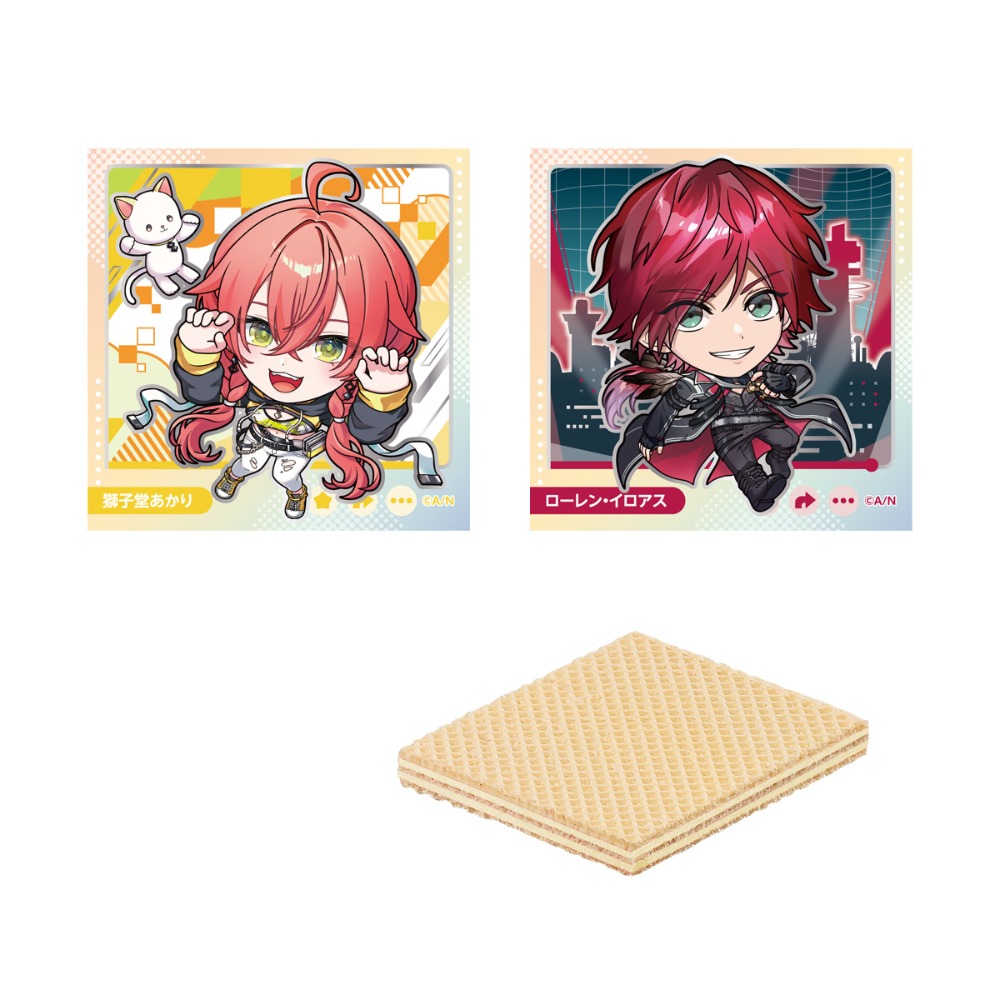 「にじさんじ」シールウエハース発売