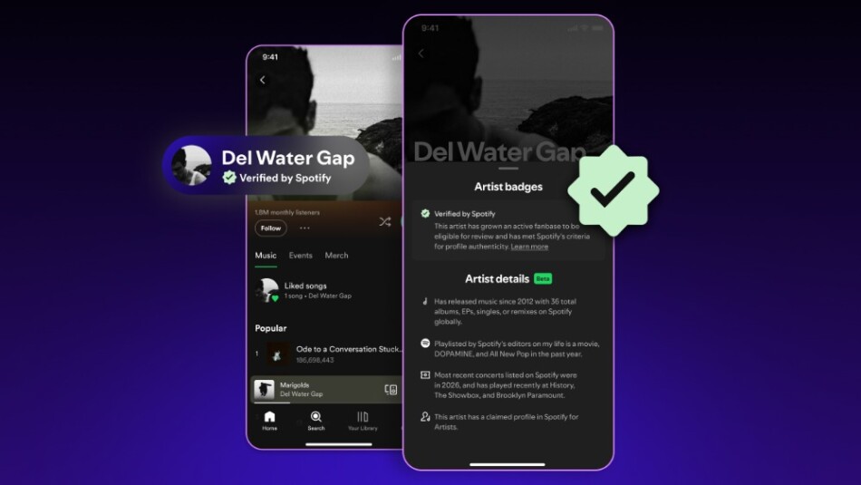 Spotify認証バッジ