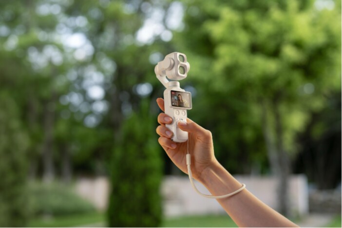 DJI『Osmo Pocket 4P』に新色パールホワイト登場　1インチセンサー＆17ストップのダイナミックレンジ搭載