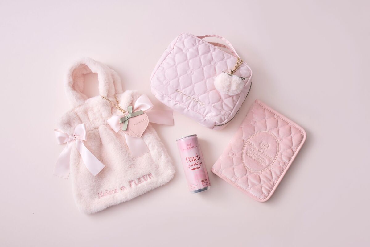 Maison de FLEUR「BOOK PEACH」3種発売の画像
