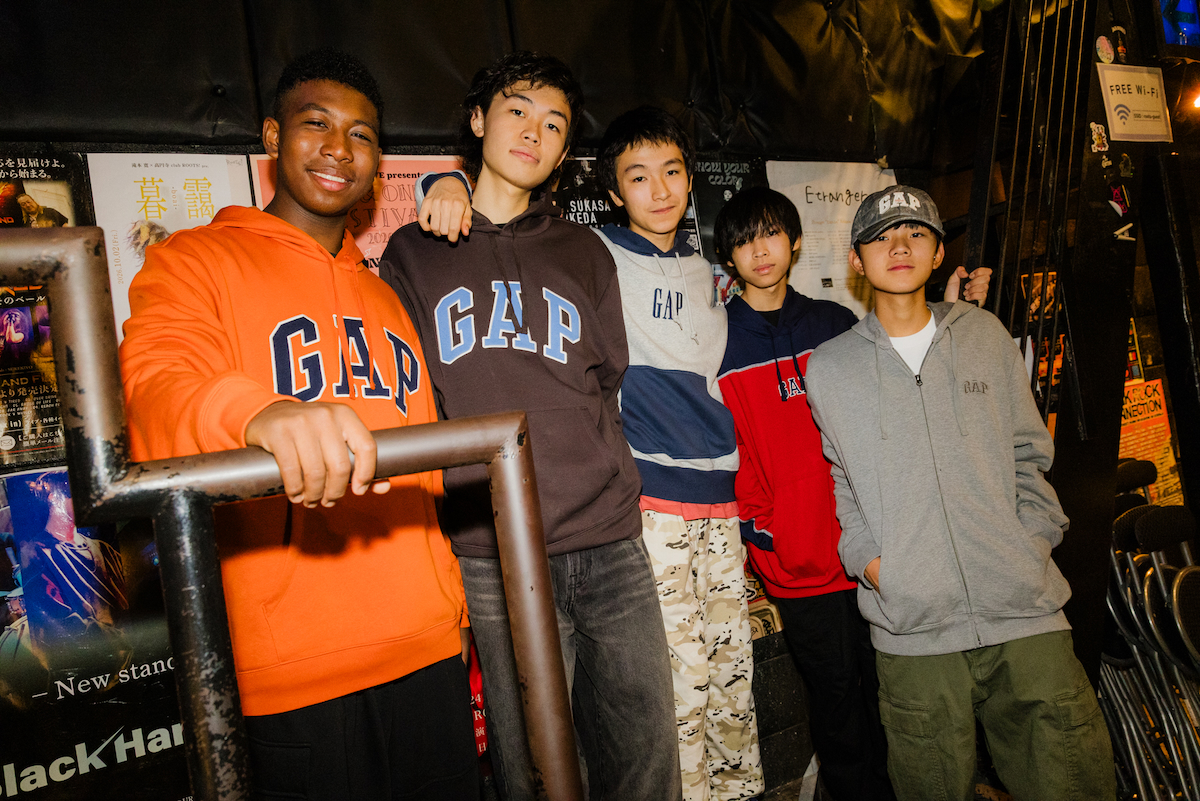 Zα SAVAGE Linkstone、タツル、虎成、龍成(たつなり)、Kengo(撮影=三橋優美子)