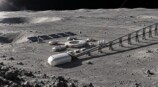 月面拠点への電力供給の構想イメージ（CG）