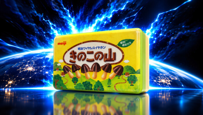 「きのこの山ワイヤレスイヤホン Pro」