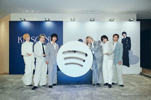 『Spotify x Kis-My-Ft2 “Kis SCENE” Listening Party』キービジュアル