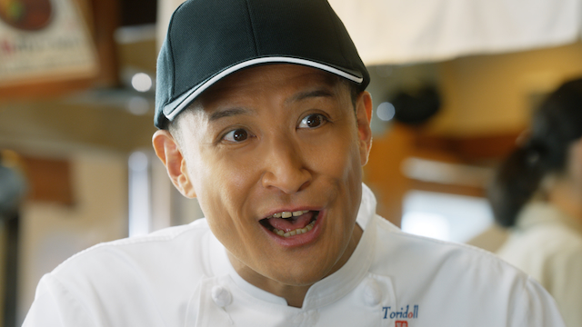 丸亀製麺『もう戻れない。肉辛まぜうどん』松岡昌宏・二宮和也 共演篇より