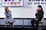 YouTube Japan代表 山川奈織美氏、乃木坂46・菅原咲月、パートナーシップチーム 山本和仁氏（撮影＝大野代樹）
