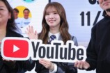 YouTube Japan代表 山川奈織美氏、乃木坂46・菅原咲月、パートナーシップチーム 山本和仁氏（撮影＝大野代樹）