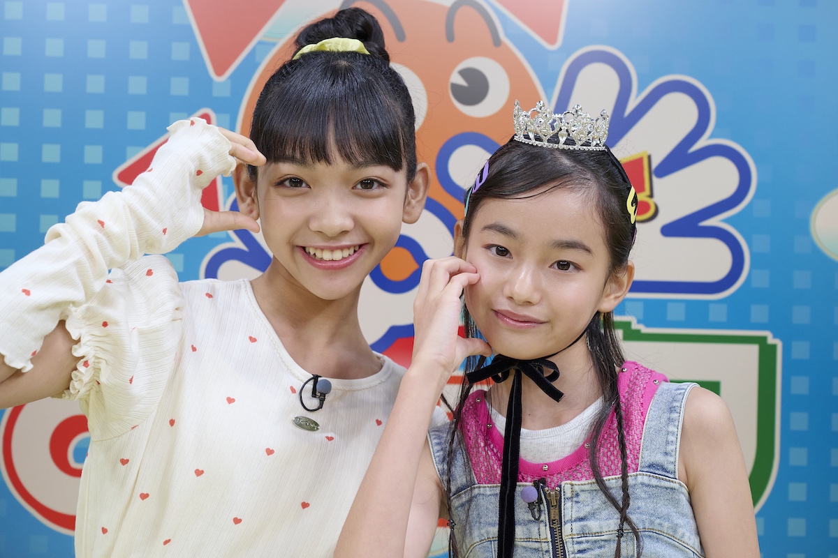やえちゃんが『おはスタ』生デビューの画像