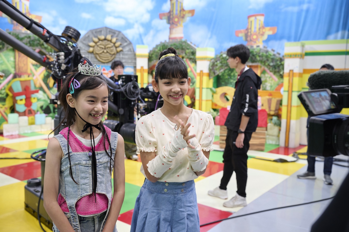 やえちゃんが『おはスタ』生デビューの画像