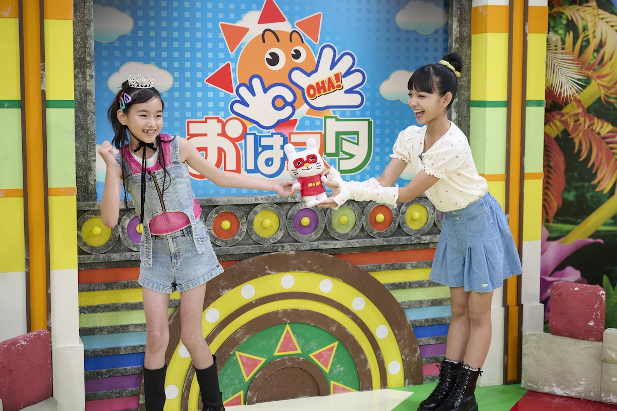 やえちゃんが『おはスタ』生デビューの画像