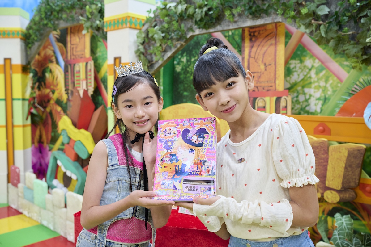 やえちゃんが『おはスタ』生デビューの画像