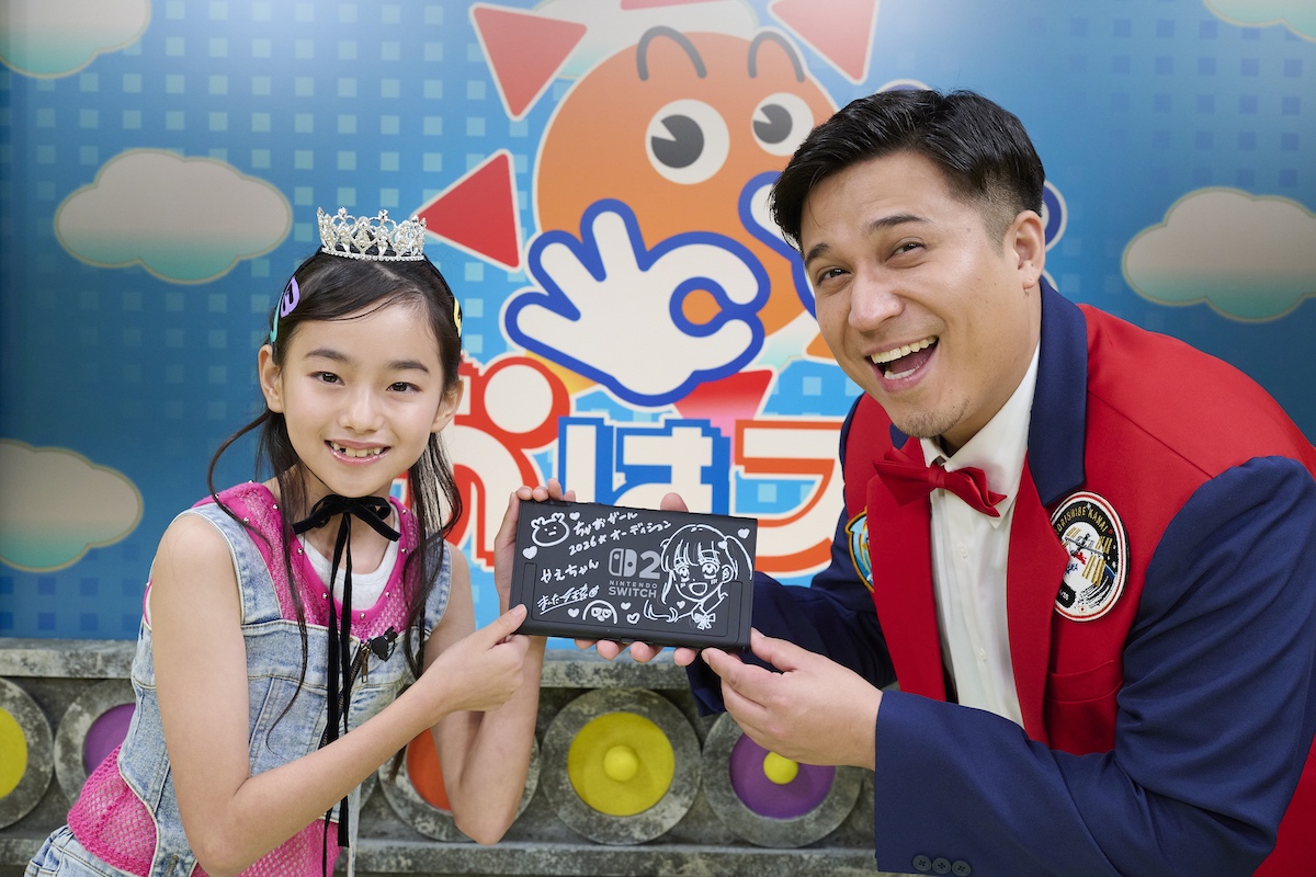 やえちゃんが『おはスタ』生デビューの画像