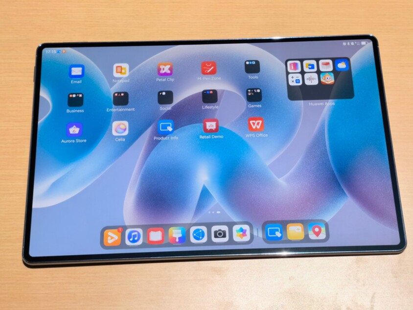 『MatePad Pro 12』ホーム画面