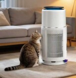 ニトリから猫が遊べる『ペット空気清浄機』の画像