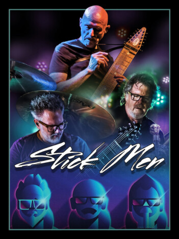 King CrimsonのTony Levinらによるトリオ Stick Men、2027年2月にビルボードライブ大阪&東京公演開催