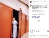 吉岡里帆、“かわいすぎる”玉ねぎヘア＆ドレスの画像
