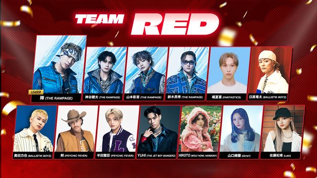 『CL6th LDH紅白頂上決戦』TEAM RED