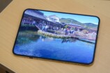 全面に写真を映す