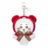 テディベア姿のちいかわ、クリスマス仕様にの画像
