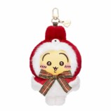 テディベア姿のちいかわ、クリスマス仕様にの画像