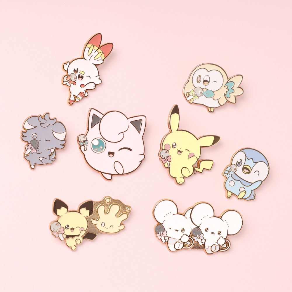 メタルピンバッジ(全8種)【各990円】