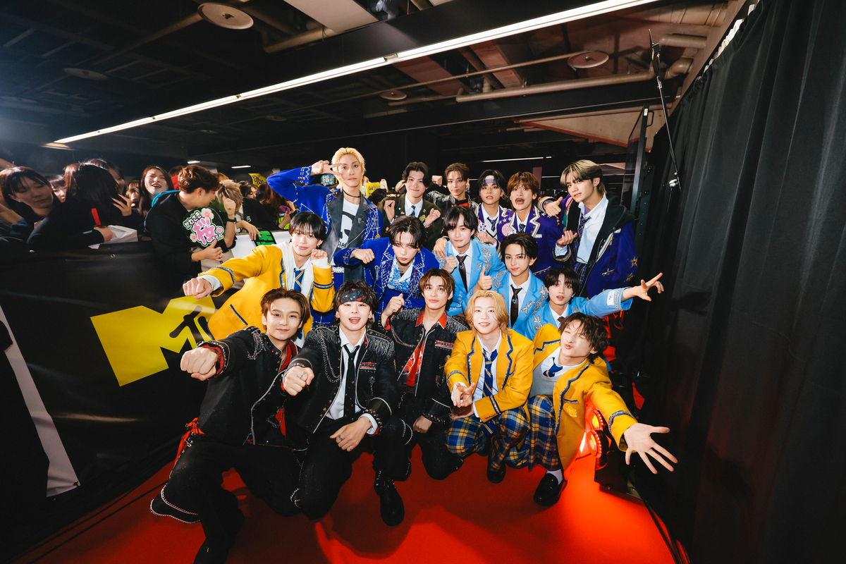 『MTV VMAJ 2026』EBiDAN(撮影:上山陽介)