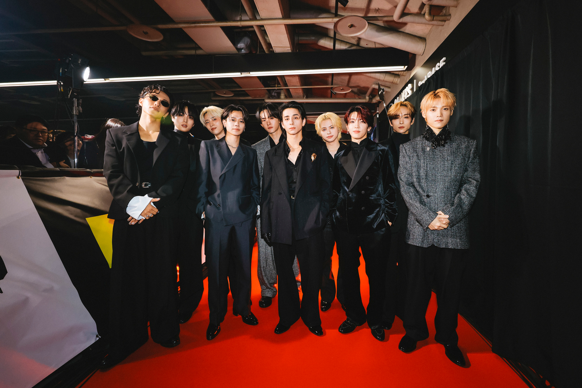 『MTV VMAJ 2026』INI（撮影：上山陽介）