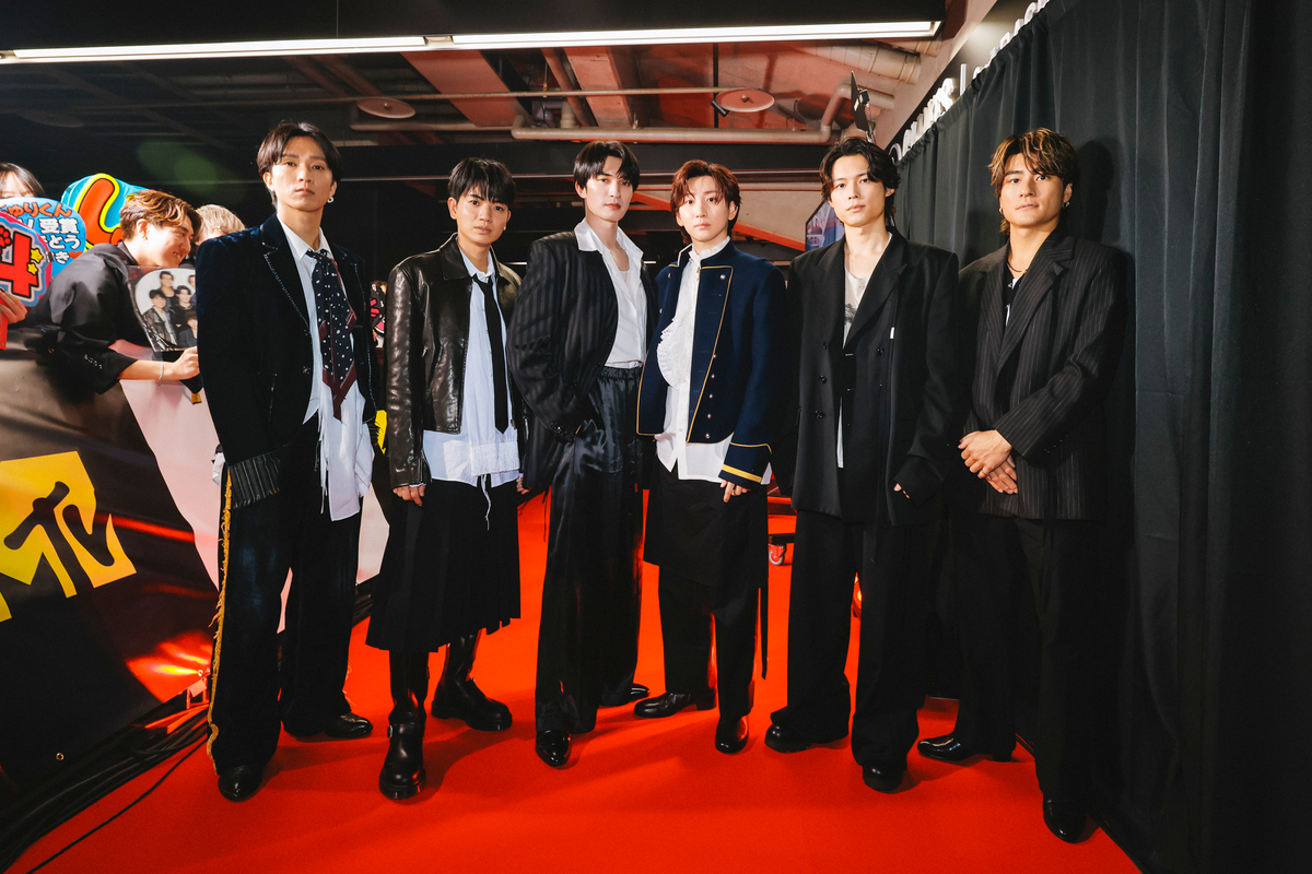 『MTV VMAJ 2026』SixTONES(撮影:上山陽介)