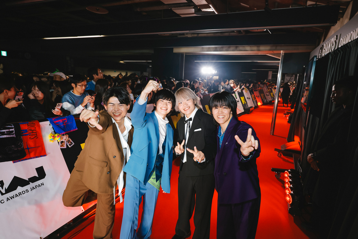 『MTV VMAJ 2026』PURPLE BUBBLE（撮影：上山陽介）