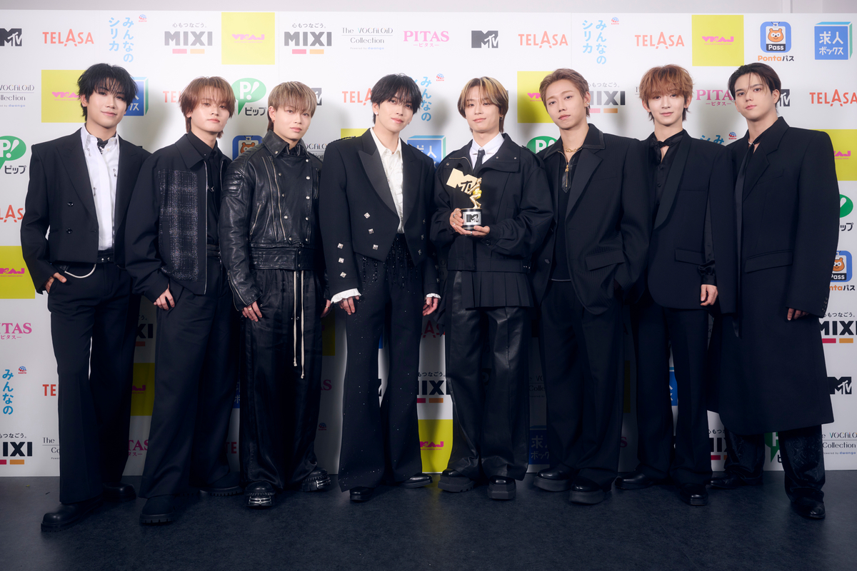 『MTV VMAJ 2026』MAZZEL(撮影:田中聖太郎)