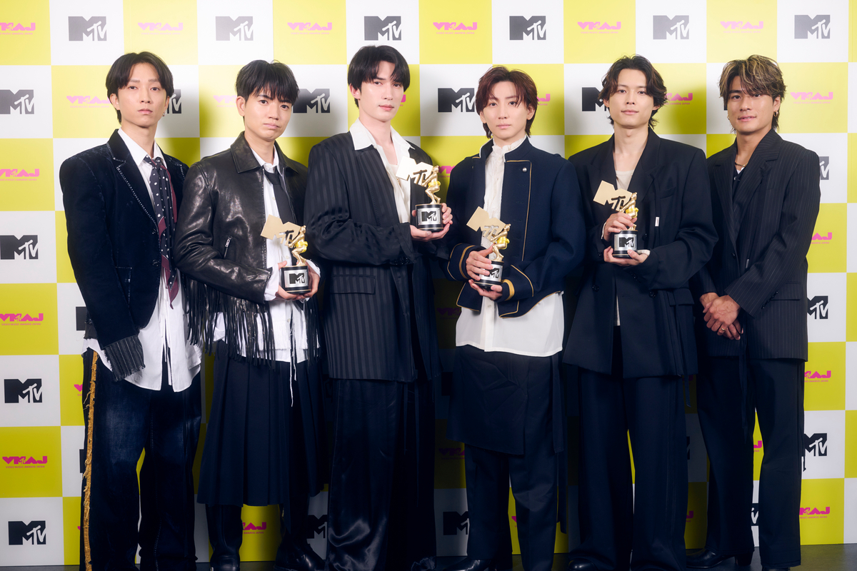 『MTV VMAJ 2026』SixTONES(撮影:田中聖太郎)