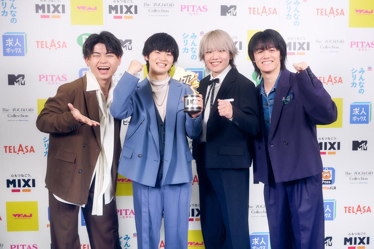 『MTV VMAJ 2026』PURPLE BUBBLE（撮影：田中聖太郎）