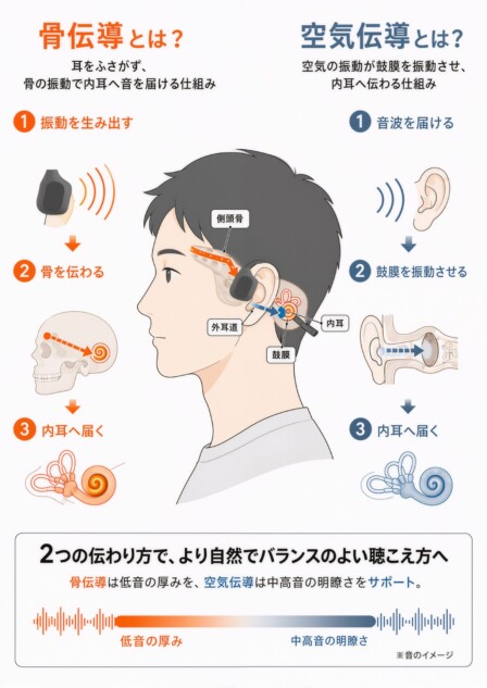 2つの伝導方式