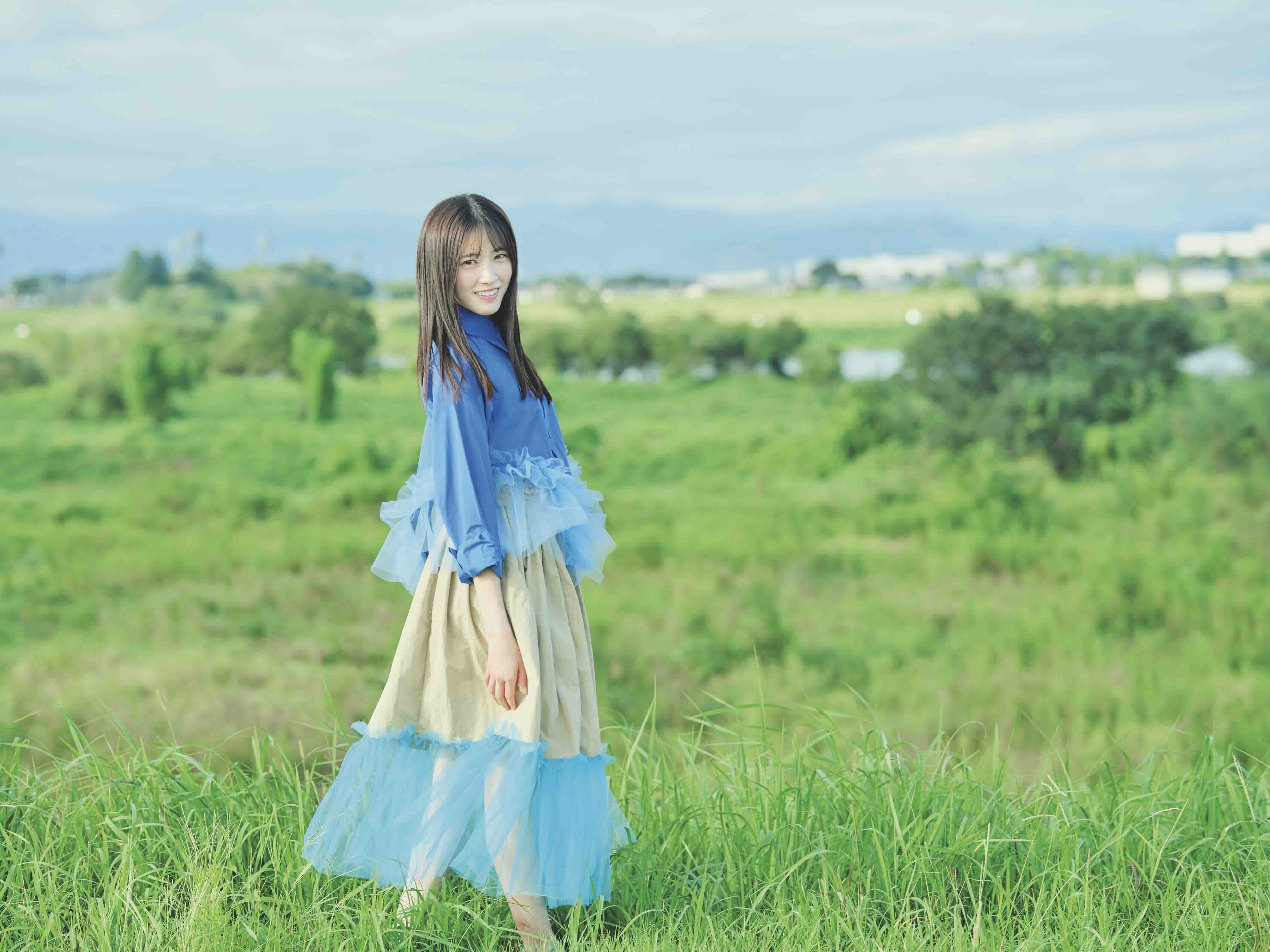 乃木坂46大越ひなの『少年サンデー』初表紙