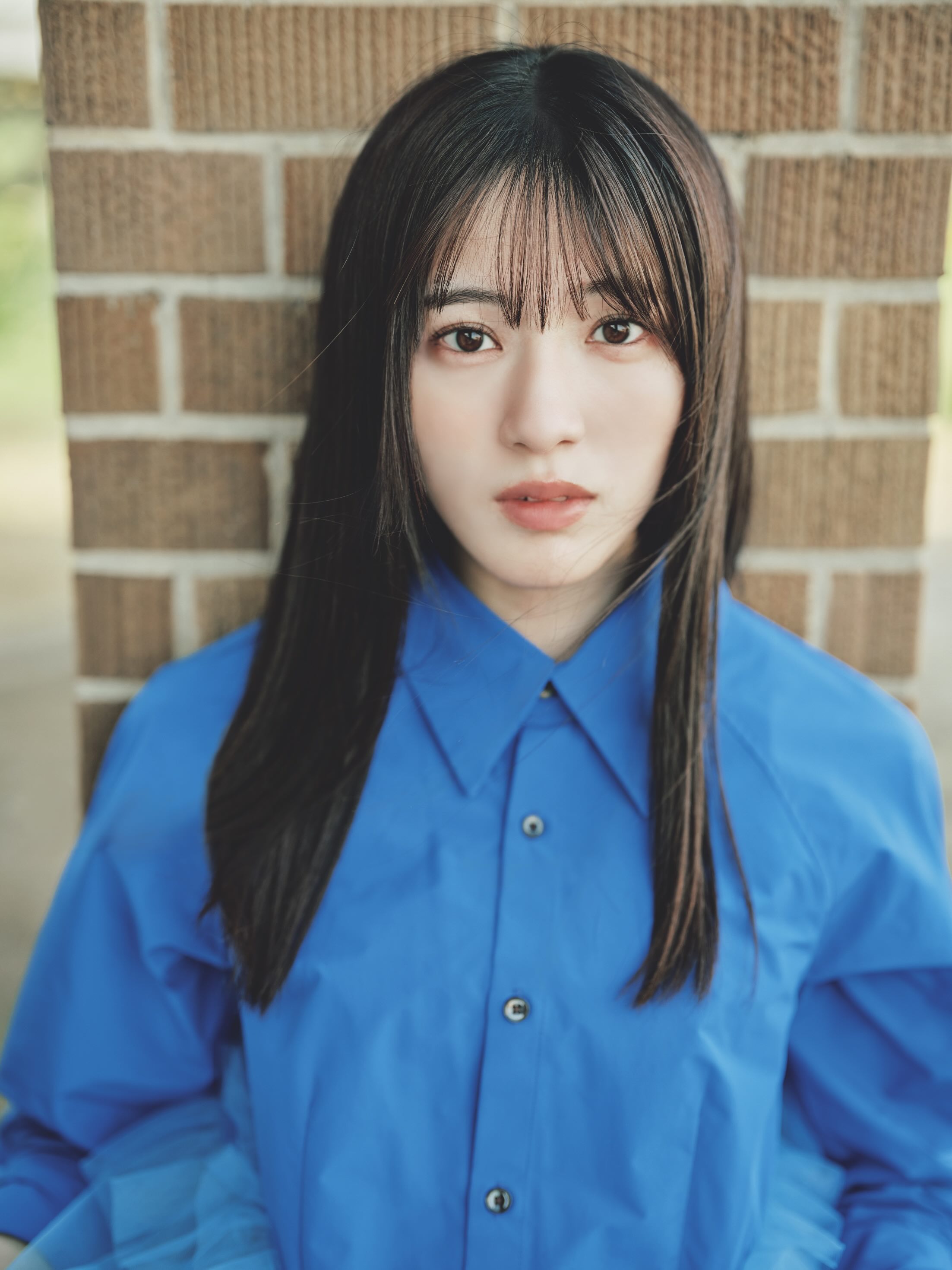 乃木坂46大越ひなの『少年サンデー』初表紙の画像